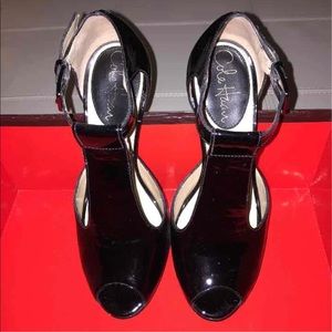 Cole Haan Peep toe platform heels